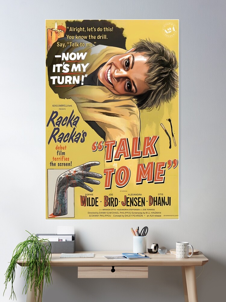 A24 Talk To Me Art Print ポスター 新品未使用 完売品 Talk To Me (2023)