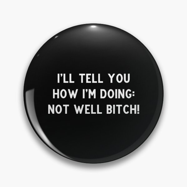Item preview, I_ll Tell You How I_m Doing Not Well Bitch! Dorinda Medley RHONY Fitted V-Neck designed and sold by ryne-binns.