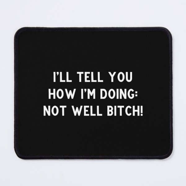 Item preview, I_ll Tell You How I_m Doing Not Well Bitch! Dorinda Medley RHONY Fitted V-Neck designed and sold by ryne-binns.