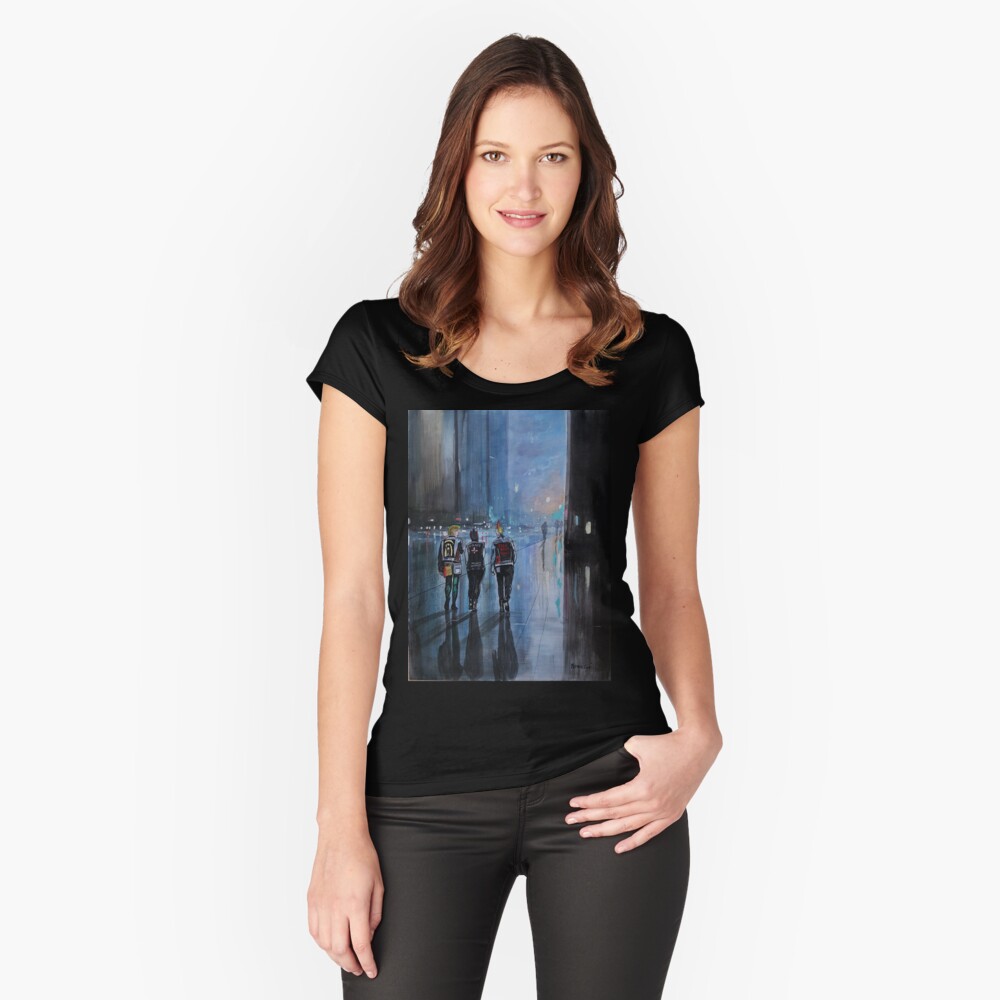 Item preview, Fitted Scoop T-Shirt designed and sold by PatrickEnnis.