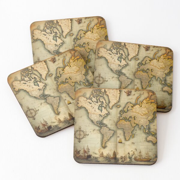 Item preview, Ancient Old Maps designed and sold by BrandonArtWorld.