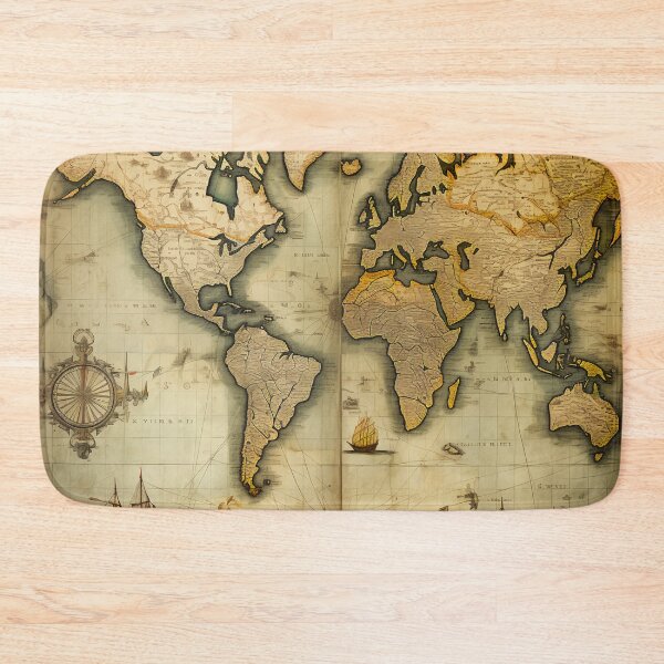 Item preview, Ancient Old Maps designed and sold by BrandonArtWorld.