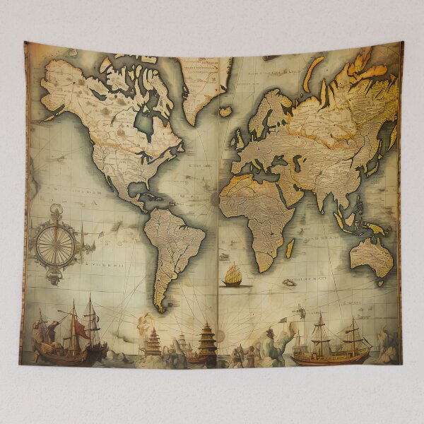 Item preview, Ancient Old Maps designed and sold by BrandonArtWorld.