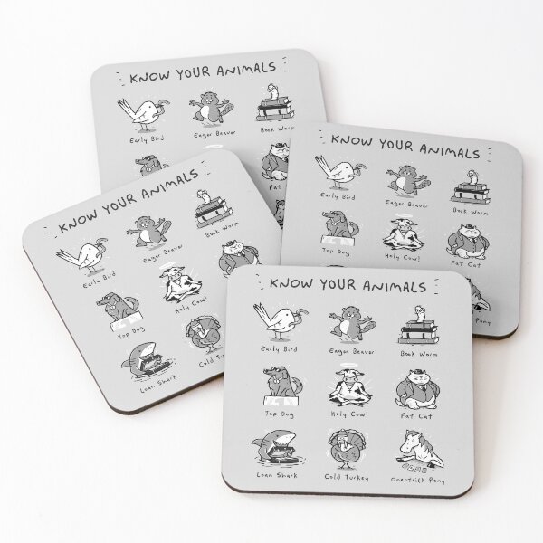 Item preview, Know Your Animals designed and sold by Gamma-Ray.