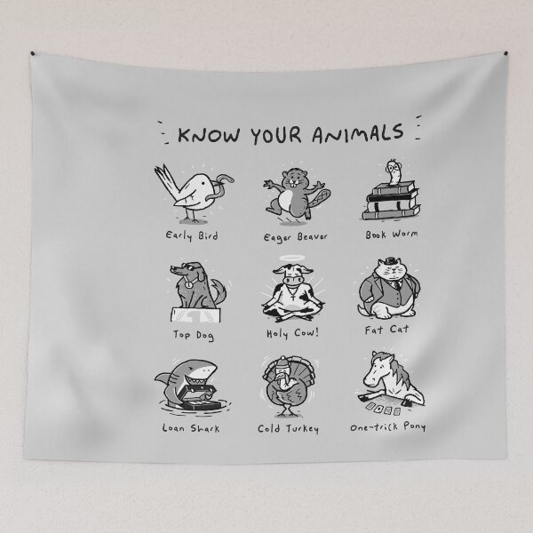 Item preview, Know Your Animals designed and sold by Gamma-Ray.