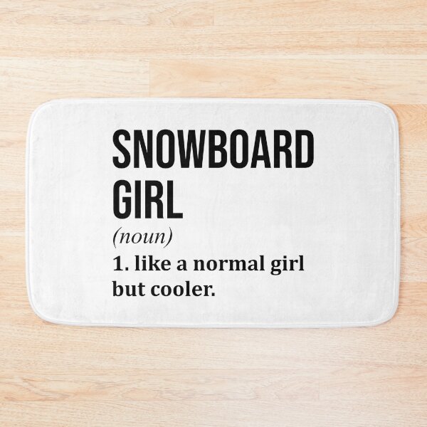 Item preview, Snowboard Girl Definition designed and sold by XCIV.