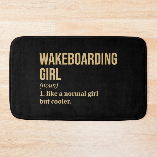 Item preview, Wakeboarding Girl Definition in Gold designed and sold by XCIV.