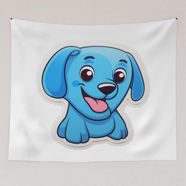 Item preview, Cute cartoon dog designed and sold by Stickermagician.