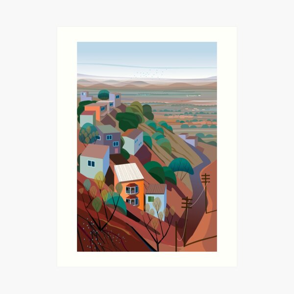 Nogales del Cerro Art Print