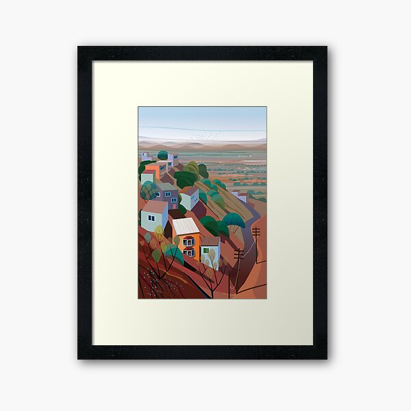 Nogales del Cerro Framed Art Print