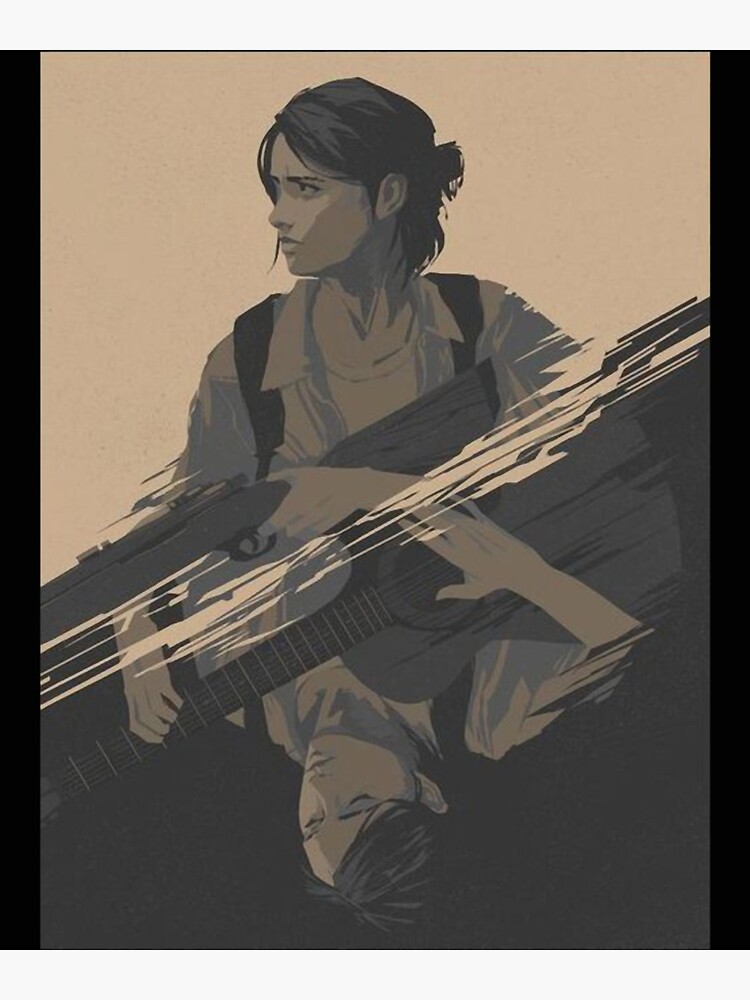 The Last of Us II Ellie Holding Gun  Greeting Card for Sale by  DolphinArts66