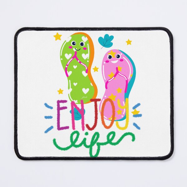 Item preview, Enjoy Life's Flip Flop Summer Time designed and sold by gringourmand.