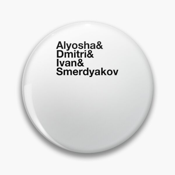 Item preview, Dostoevsky The Brothers Karamazov Character List Alyosha _amp_ Dmitri _amp_ Ivan _amp_ Smerdyakov designed and sold by hilary-fender.