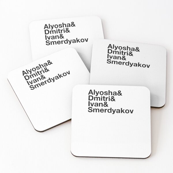 Item preview, Dostoevsky The Brothers Karamazov Character List Alyosha _amp_ Dmitri _amp_ Ivan _amp_ Smerdyakov designed and sold by hilary-fender.