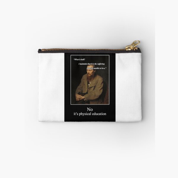Item preview, Dostoyevsky Physical education is hell Active designed and sold by hilary-fender.