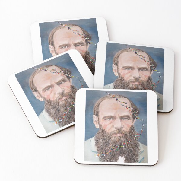 Item preview, FYODOR DOSTOEVSKY - oil portrait.2 designed and sold by hilary-fender.