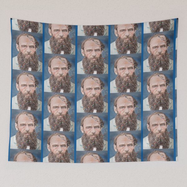 Item preview, FYODOR DOSTOEVSKY - oil portrait.2 designed and sold by hilary-fender.