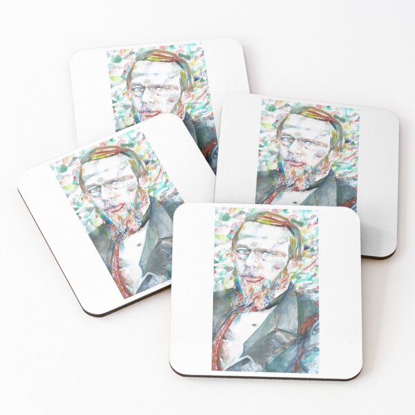 Item preview, FYODOR DOSTOEVSKY - watercolor portrait.9 designed and sold by hilary-fender.
