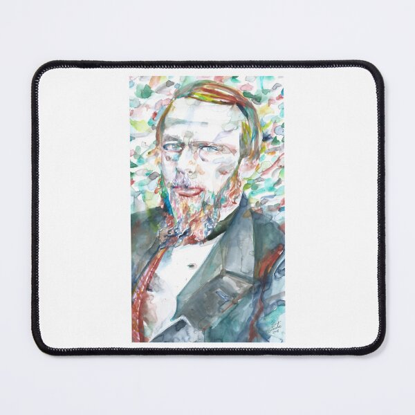 Item preview, FYODOR DOSTOEVSKY - watercolor portrait.9 designed and sold by hilary-fender.