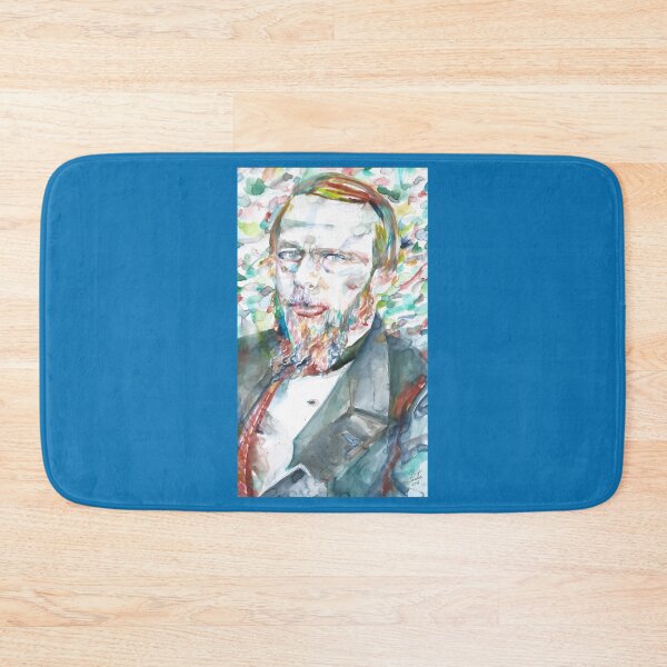 Item preview, FYODOR DOSTOEVSKY - watercolor portrait.9 designed and sold by hilary-fender.