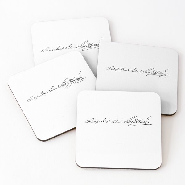 Item preview, Fyodor Dostoevsky signature designed and sold by hilary-fender.