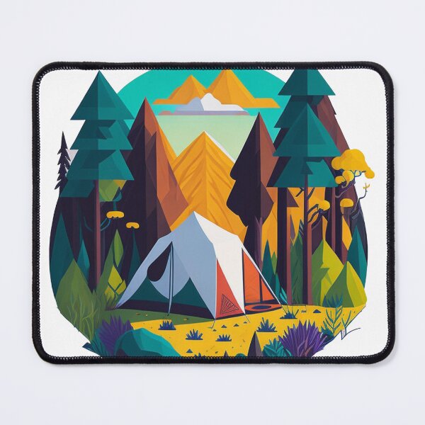Item preview, Mystic Forest Camping Adventure designed and sold by LivingItFunky.