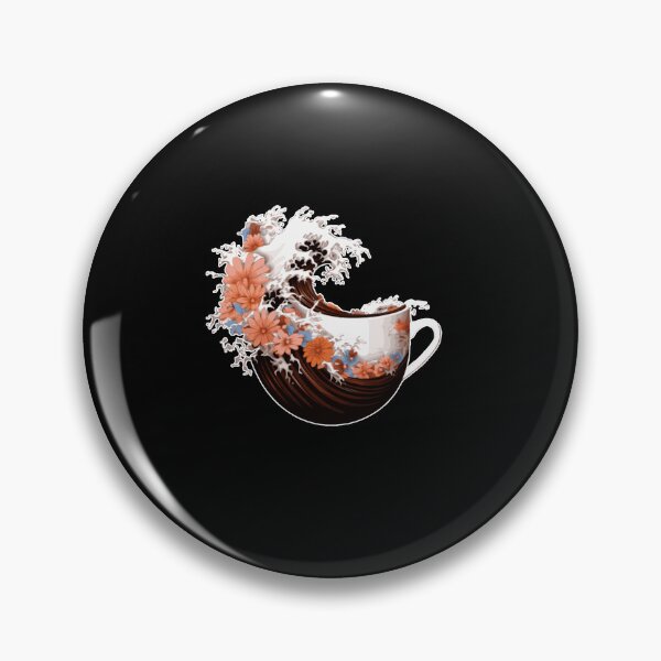 Item preview, World Coffee Day in Kanagawa wave designed and sold by Shirt-Expert.