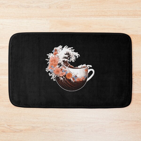 Item preview, World Coffee Day in Kanagawa wave designed and sold by Shirt-Expert.