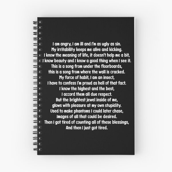 Item preview, A Song From Under the Floorboards - Magazine (lyrics) 1 v.4 designed and sold by hilary-fender.