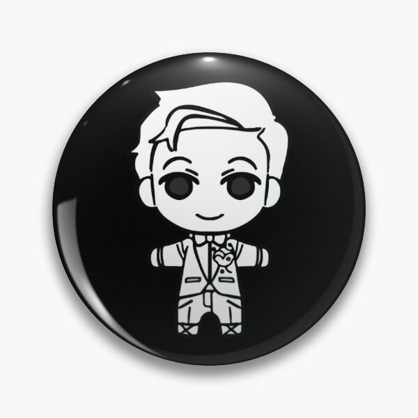 Jonah the Mandela Catalogue button :) Pin for Sale by Mushroom C0