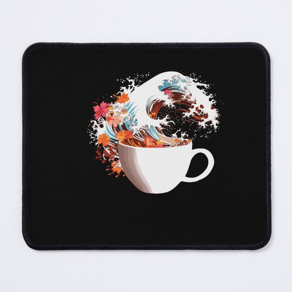Item preview, World Coffee Day in Kanagawa wave designed and sold by Shirt-Expert.