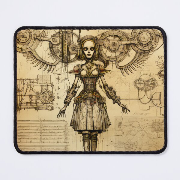 Item preview, Old odd Steampunk Drawings designed and sold by BrandonArtWorld.