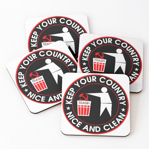 Item preview, Keep Your Country Clean - Anti-Commie Sticker designed and sold by ArashiiGames.
