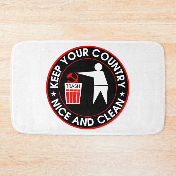 Item preview, Keep Your Country Clean - Anti-Commie Sticker designed and sold by ArashiiGames.