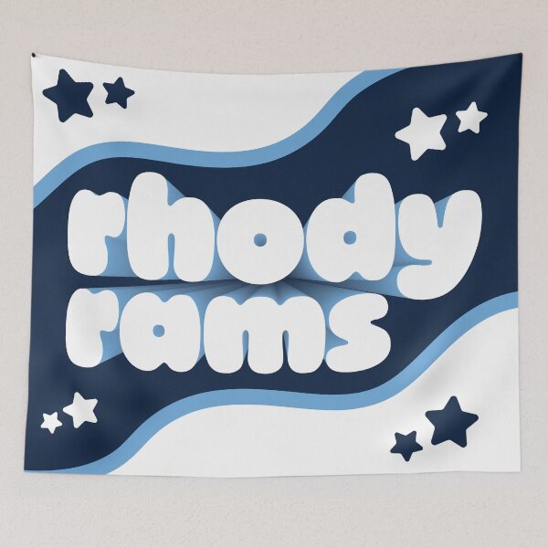 Item preview, University of Rhode Island Rhody Rams Tapestry designed and sold by tris !.