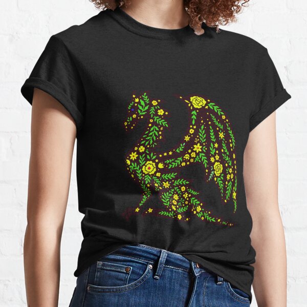 Item preview, Dragon With Flowers _amp_ Limbs  designed and sold by Maxine-Shop.