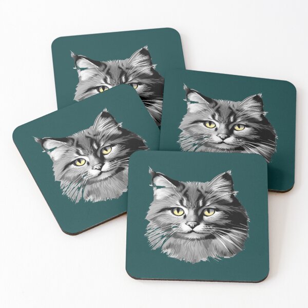 Item preview, Siberian Cat Pencil (Sketchy Cats) designed and sold by Maxine-Shop.