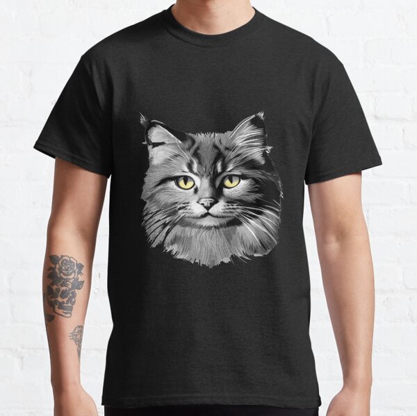 Item preview, Siberian Cat Pencil (Sketchy Cats) designed and sold by Maxine-Shop.