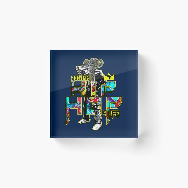 Item preview, Hip Hop for Life 90sHip Hop Graffiti African 5 Elements Art designed and sold by adonisrobertse.