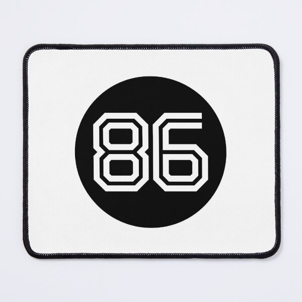 Item preview, Number 86 designed and sold by NumbersFort.
