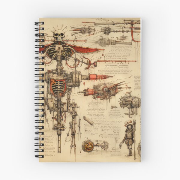 Item preview, Old odd Steampunk Drawings designed and sold by BrandonArtWorld.