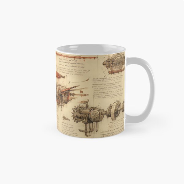 Item preview, Old odd Steampunk Drawings designed and sold by BrandonArtWorld.