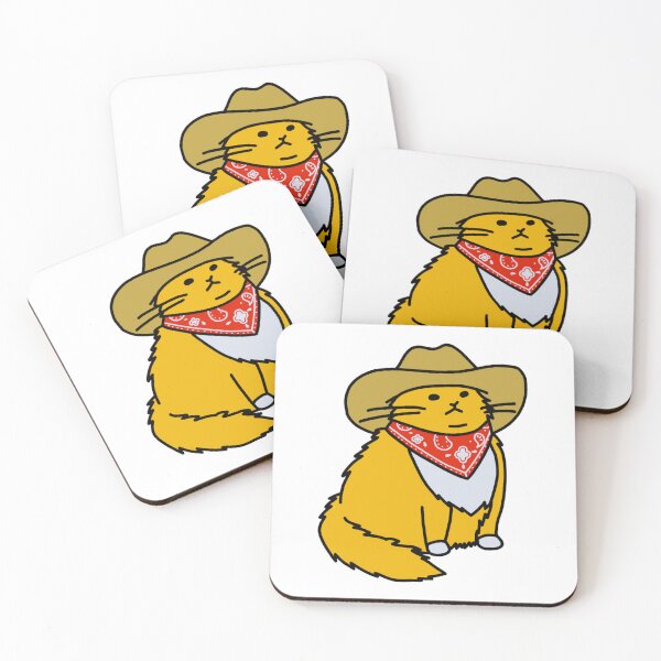 Item preview, Meowdy Cowboy Cat Active  designed and sold by springbtreet.