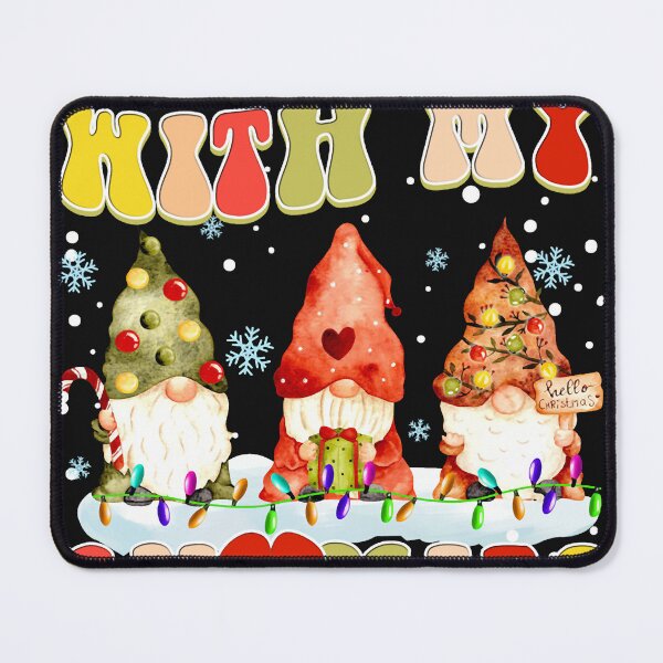 Artikelvorschau, Hängen mit meinen Zwergen Lustiger Zwerg Weihnachten Vintage Langarm entworfen und verkauft von LeroyGardner1.