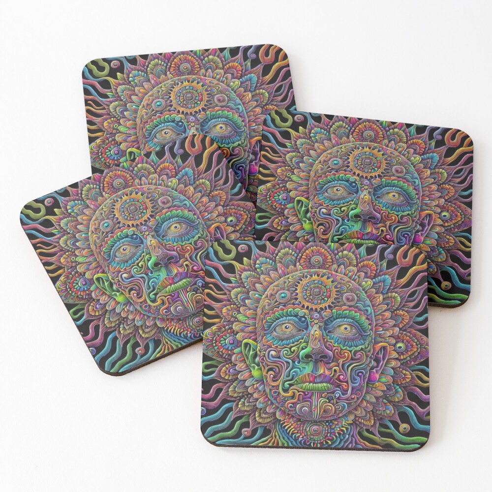Item preview, Coasters (Set of 4) designed and sold by Coloring2Cope.