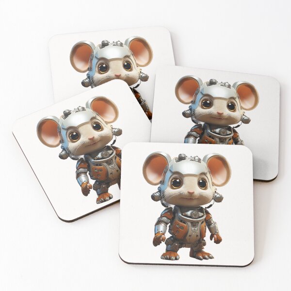 Item preview, Cartoon guinea pig warrior designed and sold by Stickermagician.