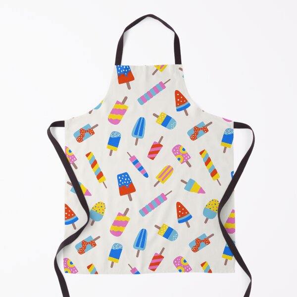 Item preview, Summer popsicles on primary colors on white background designed and sold by Muxune.