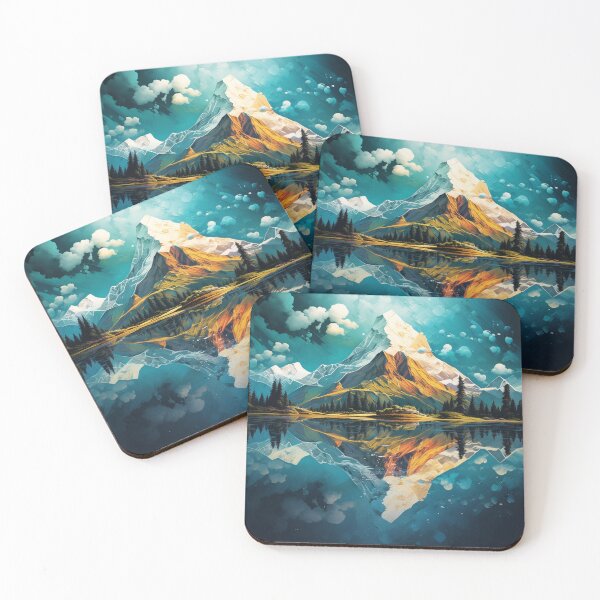 Item preview, Reflection on the surface of the lake designed and sold by Stickermagician.