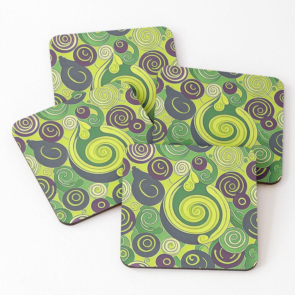 Item preview, Coasters (Set of 4) designed and sold by Coloring2Cope.