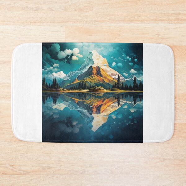 Item preview, Reflection on the surface of the lake designed and sold by Stickermagician.